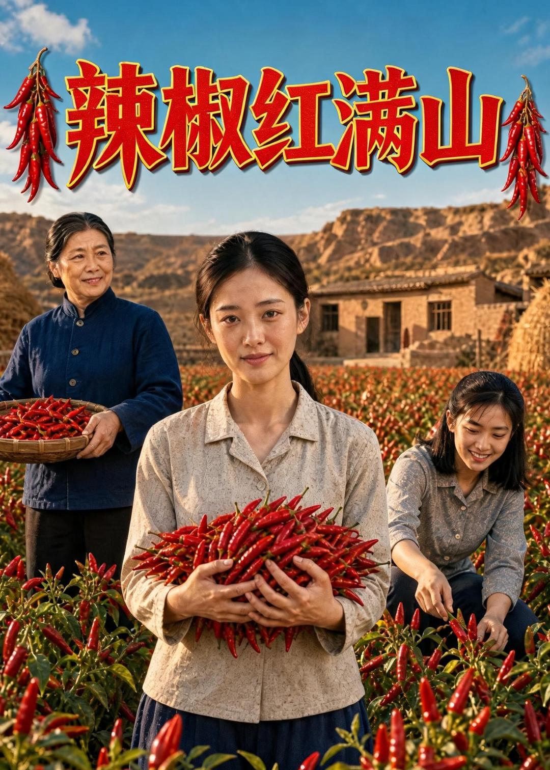 辣椒红满山