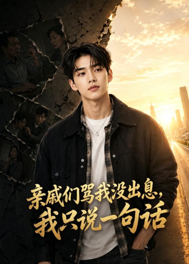 亲戚们骂我没出息，我只说一句话