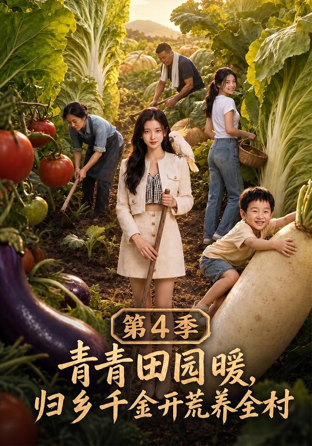 青青田园暖，归乡千金开荒养全村第四季